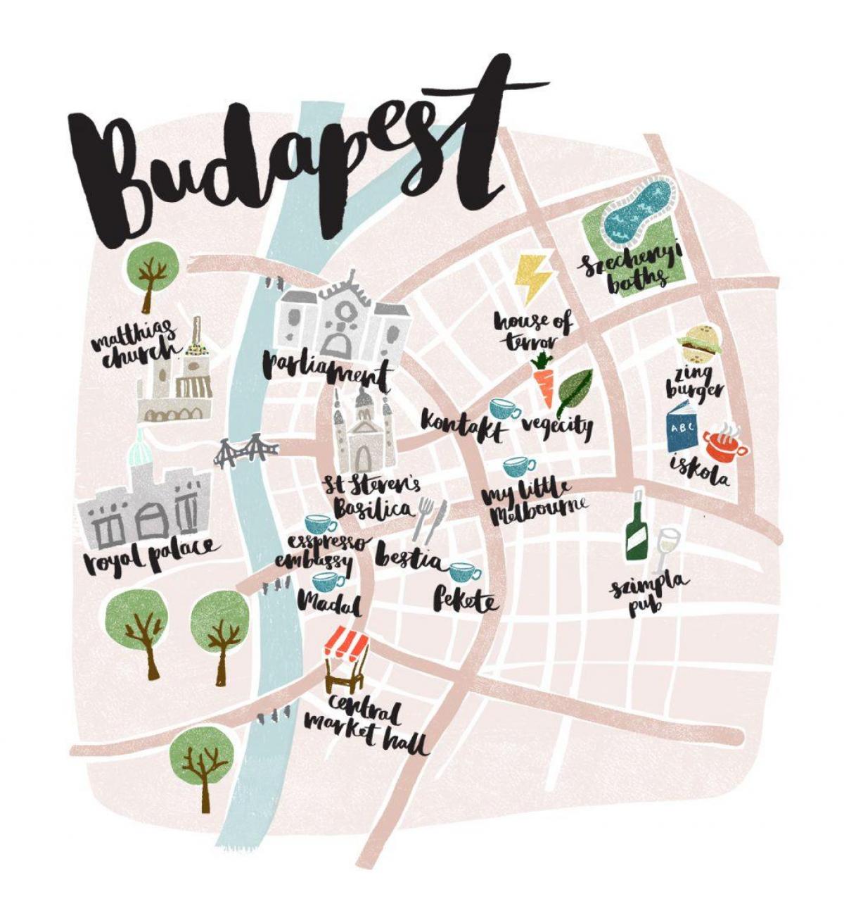 térkép budapest offline