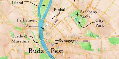 Buda, vagy pest térkép
