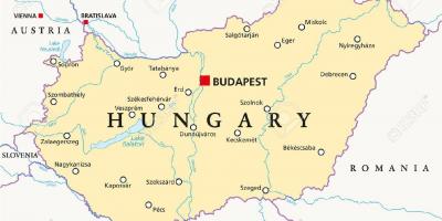 Budapest elhelyezkedés világ térkép