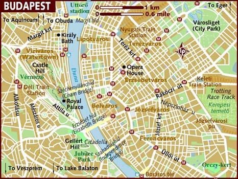 város térkép budapest magyarország