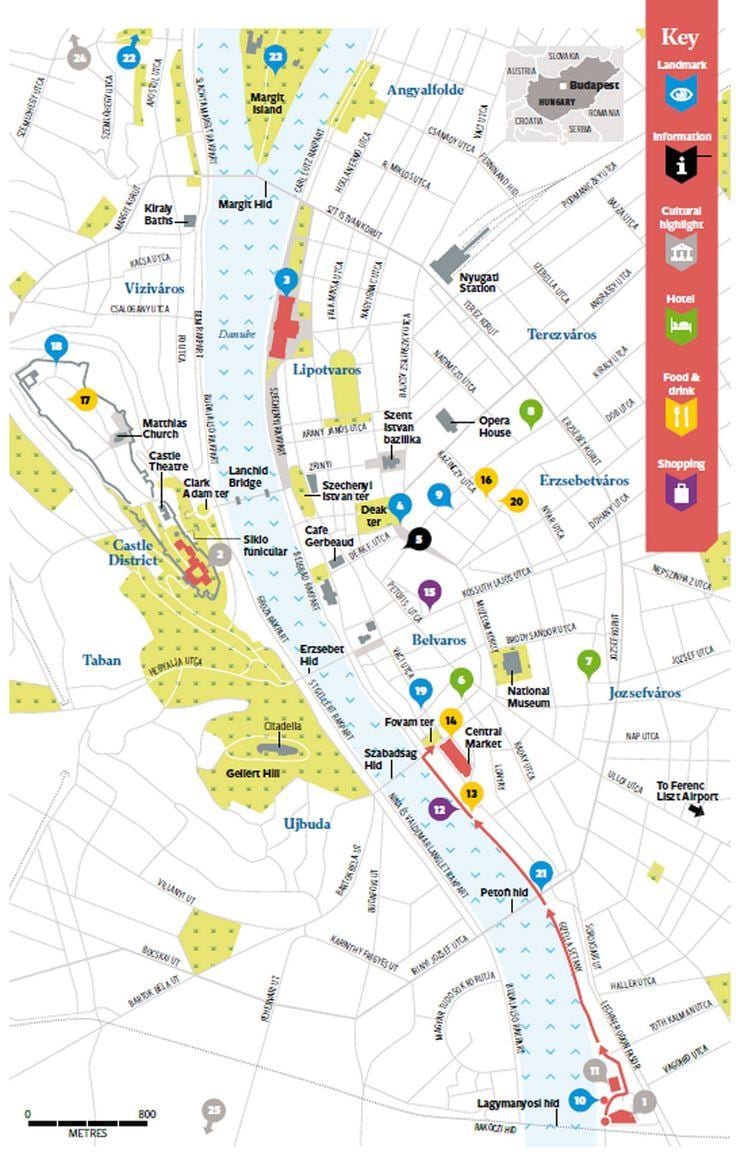 térkép romkocsmák budapest