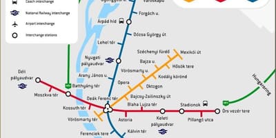 2-es villamossal budapest térkép