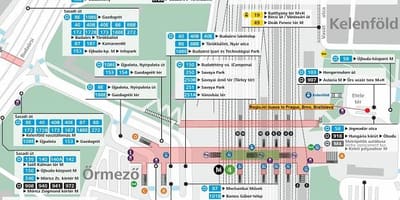 Térkép budapest kelenfoe állomás