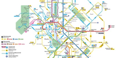 Térkép budapest komp