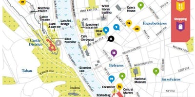 Térkép romkocsmák budapest